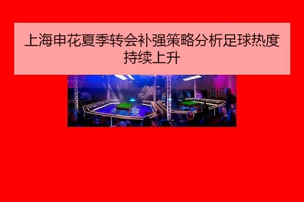 上海申花夏季转会补强策略分析足球热度持续上升